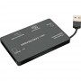 InLine® Card Reader USB 2.0 toutes les cartes en un seul appareil version noire