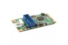Carte InLine® Mini-PCIe 2x USB 3.0