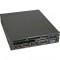 InLine® Frontpanel pour lecteur de carte de baie 3,5 "1x USB 3.0 + eSATA + 3x USB 2.0