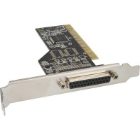 Carte d'interface, InLine®, 1x LPT parallèle PCI