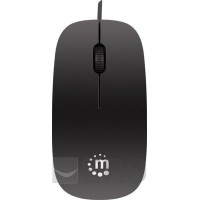 Manhattan Optical Slim Mouse Black