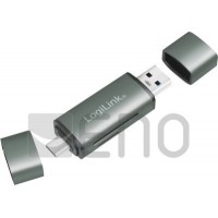 Logilink USB 3.2 GEN1 USB-C / USB m. Lecteur de carte microSD / SD