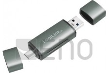 Logilink USB 3.2 GEN1 USB-C / USB m. Lecteur de carte microSD / SD