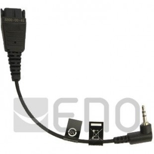 Câble de casque Jabra QD Sous-mini-min 2,5 mm Jack