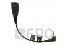 Câble de casque Jabra QD Sous-mini-min 2,5 mm Jack