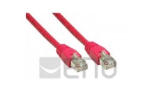 Bonnes connexions Patch Cable Cat6 S / FTP 1M RED 250 MHz
