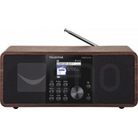 Telestar Dira S24i Dab + Internet Radio Wood