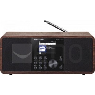 Telestar Dira S24i Dab + Internet Radio Wood