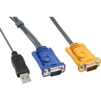 KVM Jeu de câbles, ATEN USB, 2L-5202UP, longueur 1,8m