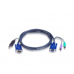 KVM Jeu de câbles, ATEN USB-PS/2, 2L-5502UP, longueur 1,8m