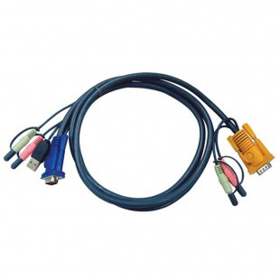 Jeu de câbles KVM, ATEN USB, 2L-5305U, longueur 5m
