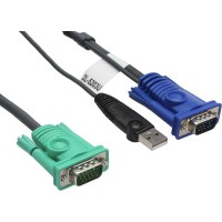 Jeu de câbles KVM, USB ATEN, 2L-5202U, longueur 1,8 m
