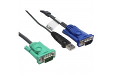 Jeu de câbles KVM, USB ATEN, 2L-5203U, longueur 3m