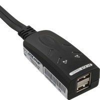 InLine® USB KM-Switch pour clavier et souris 2 PC