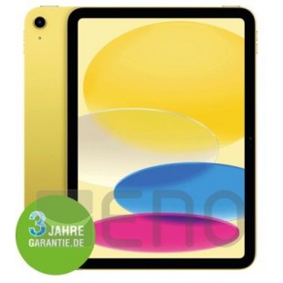 3jg Apple iPad 10.9 '' WiFi 64 Go 10gen (2022) Jaune