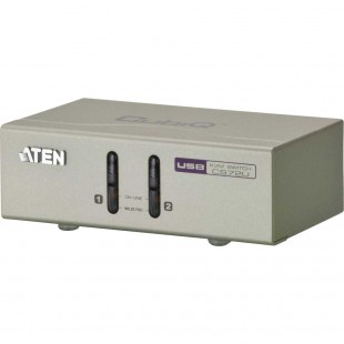 Commutateur KVM, 2 ports, ATEN CS72U, USB, Audio