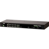 Commutateur KVM, 16 ports, ATEN CS1316, PS / 2, USB, 48,26cm (19 ") 1U
