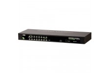 Commutateur KVM, 16 ports, ATEN CS1316, PS / 2, USB, 48,26cm (19 ") 1U