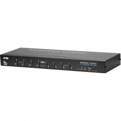 Commutateur KVM, 8 ports, ATEN CS1768, USB, DVI, Audio, 48,26cm (19 ") 1U