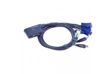 KVM Commutateur, ATEN, 2 x, CS62US, USB + Audio