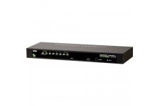 Commutateur KVM, 8 ports, ATEN CS1308, PS / 2, USB, 48,26cm (19 ") 1U