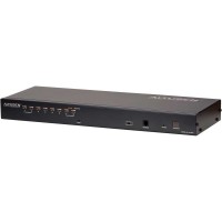 ATEN KH1508A, commutateur KVM Cat.5 à 8 ports avec connexion en guirlande, 19 ", 1U