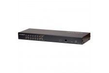 ATEN KH1516A, commutateur KVM Cat.5 à 16 ports avec connexion en guirlande, 19 ", 1U