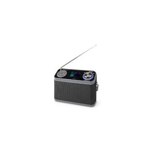 Radio DAB+ | Conception de table | DAB+ / FM | 2.4 " | Écran couleur | Alimentation secteur / Alimenté par pile | Numérique | 24