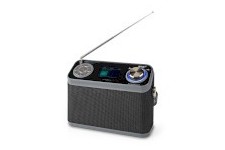 Radio DAB+ | Conception de table | DAB+ / FM | 2.4 " | Écran couleur | Alimentation secteur / Alimenté par pile | Numérique | 24