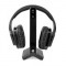 Casque TV sans fil | RF | Tour d'oreille | Durée de lecture maximale de batterie: 8 heures | 25 m | Audio numérique | Station de