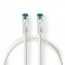 Câble CAT 6a | S/FTP | RJ45 Male | RJ45 Male | 10.0 m | Snagless | Rond | PVC / Tressé | Argent | Sachet avec Fenetre