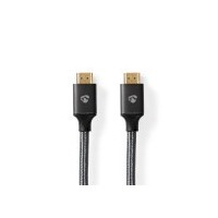Câble ultra haute vitesse HDMI | HDMI™ Connecteur | HDMI™ Connecteur | 8K@60Hz | 48 Gbps | 3.00 m | Rond | 6.7 mm | Gris Métal G