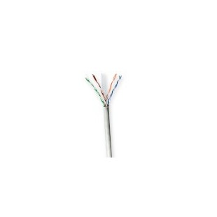 Réseau Câble Rouleau | CAT6 | Solide | U/UTP | CCA | 100.0 m | Intérieur | Rond | PVC | Gris | Boîte