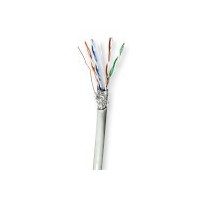 Réseau Câble Rouleau | CAT6 | Échoué | S/FTP | CCA | 100.0 m | Intérieur | Rond | PVC | Gris | Boîte