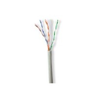 Réseau Câble Rouleau | CAT6 | Échoué | U/UTP | CCA | 305.0 m | Intérieur | Rond | PVC | Gris | Boîte de Tirage