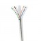 Réseau Câble Rouleau | CAT6 | Solide | U/UTP | CCA | 305.0 m | Intérieur | Rond | PVC | Gris | Boîte de Tirage