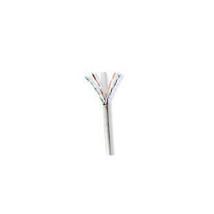 Réseau Câble Rouleau | CAT6 | Solide | U/UTP | CCA | 305.0 m | Intérieur | Rond | PVC | Gris | Boîte de Tirage