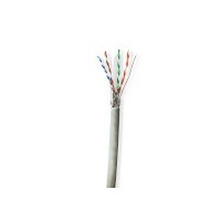 Réseau Câble Rouleau | CAT6 | Solide | S/FTP | CCA | 305.0 m | Intérieur | Rond | PVC | Gris | Boîte de Tirage