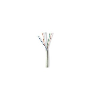 Réseau Câble Rouleau | CAT6a | Solide | U/UTP | Cuivre | 100.0 m | Intérieur | Rond | LSZH | Gris | Boîte