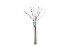 Réseau Câble Rouleau | CAT6 | Échoué | F/UTP | CCA | 50.0 m | Intérieur | Rond | PVC | Gris | Boîte