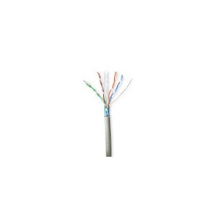 Réseau Câble Rouleau | CAT6 | Échoué | F/UTP | CCA | 100.0 m | Intérieur | Rond | PVC | Gris | Boîte