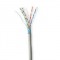 Réseau Câble Rouleau | CAT6 | Solide | F/UTP | CCA | 50.0 m | Intérieur | Rond | PVC | Gris | Boîte