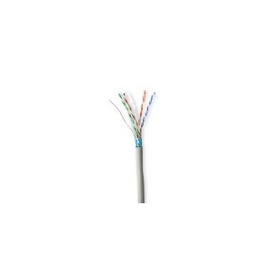 Réseau Câble Rouleau | CAT6 | Solide | F/UTP | CCA | 100.0 m | Intérieur | Rond | PVC | Gris | Boîte