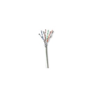 Réseau Câble Rouleau | CAT7 | Solide | S/FTP | Cuivre nu | 50.0 m | Intérieur | Rond | LSZH | Gris | Boîte
