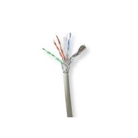 Réseau Câble Rouleau | CAT6 | Échoué | S/FTP | Cuivre nu | 305.0 m | Intérieur | Rond | LSZH | Gris | Boîte