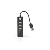 Hub USB | USB-A Mâle | USB-A Femelle | 3-Port port(s) | Alimenté par port USB | SD & MicroSD / 3x USB