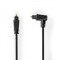 Câble audio optique | TosLink Male | TosLink Male | Rotatif | 2.00 m | Rond | PVC | Noir | Enveloppe