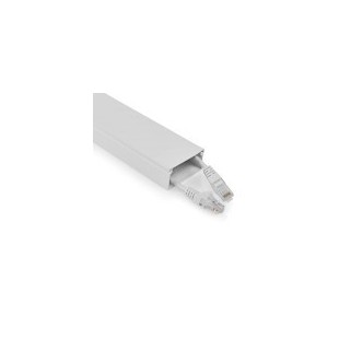 Gestion des câbles | Conduit | 1 pièces | Épaisseur maximale du câble: 25 mm | Aluminium | Blanc