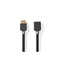 Câble HDMI Haute Vitesse avec ethernet | HDMI™ Connecteur | HDMI™ Femelle | 8K@60Hz | eARC | 48 Gbps | 1.00 m | Rond | PVC | Ant