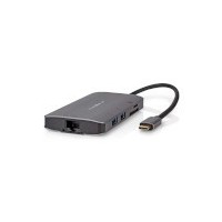Adaptateur Multi-Ports USB | USB 3.2 Gen 1 | USB-C™ Mâle | Micro SD / RJ45 Femelle / SD / Sortie HDMI ™ / USB-C™ Femelle / 3x US